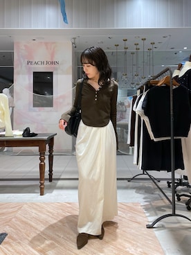 「CAPRICIEUX LE'MAGE（カプリシューレマージュ）のアイテム（トートバッグ）」を使った、yuppy_lemage🍊さん（レディース・160cm）の秋コーディネート