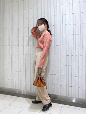 「春先取りコーデ」｜「アイテム（その他）」を使った、yuppy_lemage🍊さん（レディース・160cm）の冬コーディネート