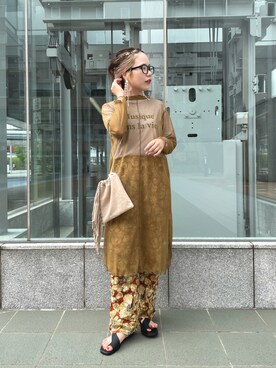 yuppy_lemage🍊さん（レディース・159cm）の夏コーディネート