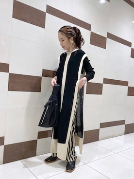 yuppy_lemage🍊さん（レディース・160cm）の冬コーディネート