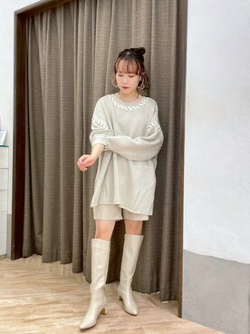 yuppy_lemage🍊さん（レディース・159cm）の秋コーディネート