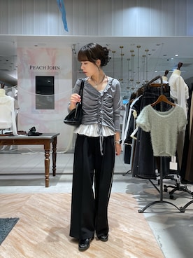 「CAPRICIEUX LE'MAGE（カプリシューレマージュ）のアイテム（キャミソール）」を使った、yuppy_lemage🍊さん（レディース・160cm）の秋コーディネート