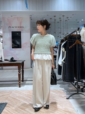 「CAPRICIEUX LE'MAGE（カプリシューレマージュ）のアイテム（キャミソール）」を使った、yuppy_lemage🍊さん（レディース・160cm）の秋コーディネート