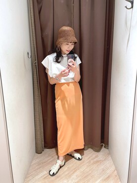 yuppy_lemage🍊さん（レディース・160cm）の春コーディネート