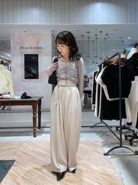 「CAPRICIEUX LE'MAGE（カプリシューレマージュ）のアイテム（トートバッグ）」を使った、yuppy_lemage🍊さん（レディース・160cm）の秋コーディネート