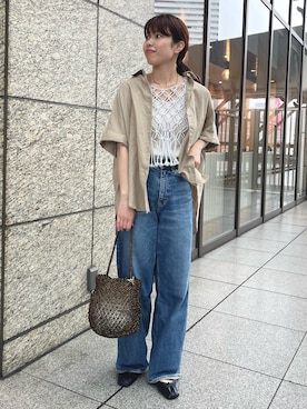 SAYAKAさん（骨格ナチュラル・レディース・165cm）の秋コーディネート
