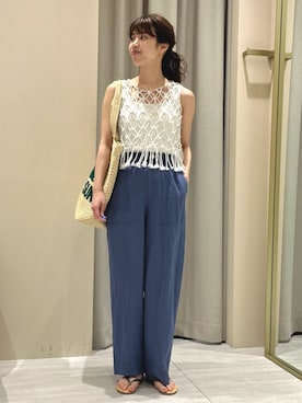 「ビーサン」｜SAYAKAさん（レディース・165cm）の秋コーディネート