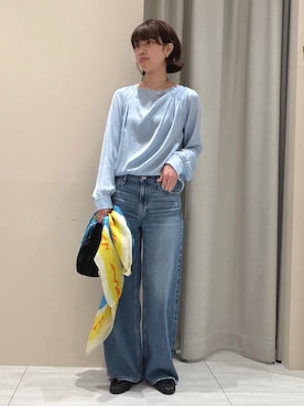 「upperhights（アッパーハイツ）のアイテム」を使った、SAYAKAさん（レディース・165cm）の春コーディネート