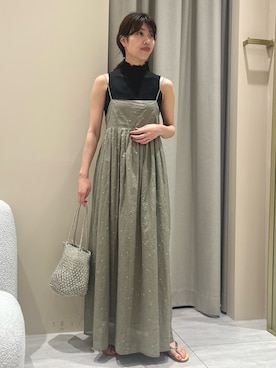 「NICOLAS LAINAS（ニコラスライナス）のアイテム」を使った、SAYAKAさん（レディース・165cm）の秋コーディネート