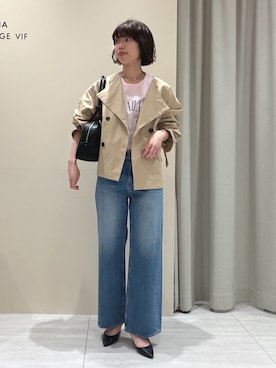 SAYAKAさん（レディース・165cm）の春コーディネート