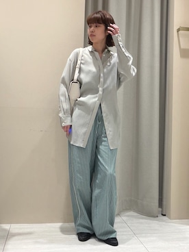 「Rouge vif（ルージュヴィフ）のアイテム」を使った、SAYAKAさん（レディース・165cm）の春コーディネート