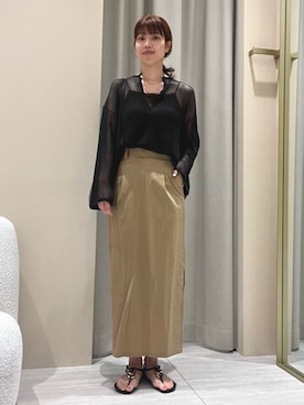 SAYAKAさん（骨格ナチュラル・レディース・165cm）の秋コーディネート