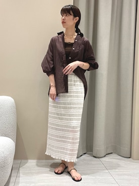 SAYAKAさん（骨格ナチュラル・レディース・165cm）の秋コーディネート