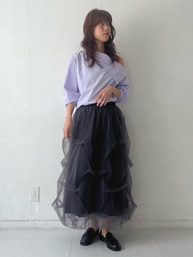 「ucalypt（ユーカリプト）のアイテム」を使った、SAYAKAさん（レディース・165cm）の秋コーディネート