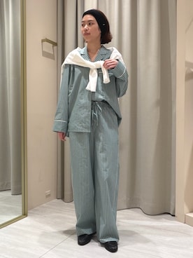 「Rouge vif（ルージュヴィフ）のアイテム」を使った、SAYAKAさん（レディース・165cm）の春コーディネート