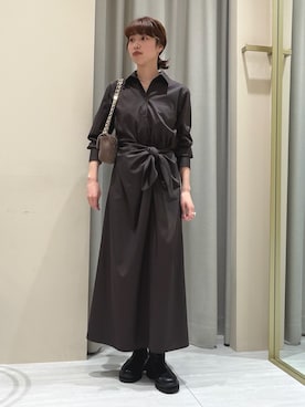 「Rouge vif（ルージュヴィフ）のアイテム」を使った、SAYAKAさん（レディース・165cm）の春コーディネート