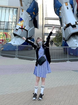 「アイテム（ジャージ）」を使った、tasaraitaさん（レディース・157cm）の春コーディネート