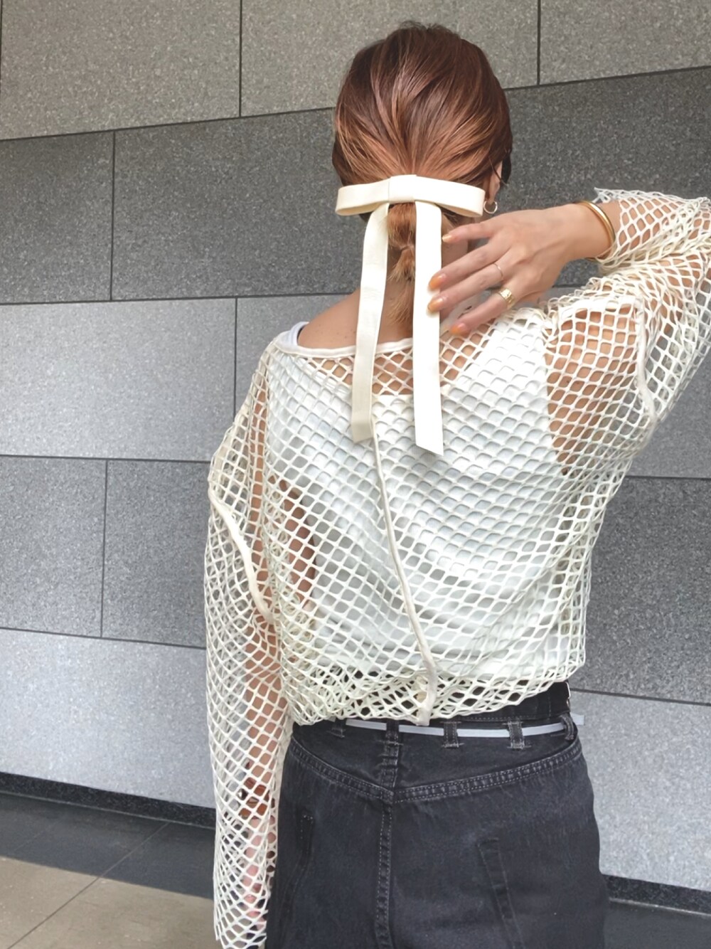 FUMIE TANAKA（フミエタナカ）の「【FUMIE TANAKA】long ribbon hook