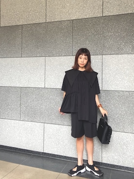 「reca（レカ）のアイテム（トップス）」を使った、cbさん（レディース・159cm）の夏コーディネート