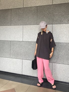 cbさん(レディース・159cm)の夏コーディネート