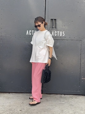 cbさん（レディース・159cm）の夏コーディネート