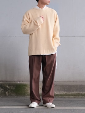 「somediff」｜ざっきーさん（メンズ・178cm）の冬コーディネート