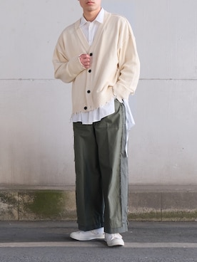 「somediff」｜ざっきーさん（メンズ・178cm）の冬コーディネート