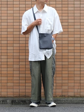 ざっきーさんの「one side belt bag small」を使ったコーディネート