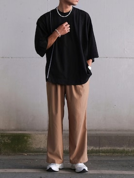 ざっきーさん（メンズ・178cm）の夏コーディネート