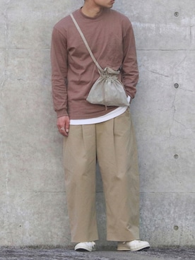 ざっきーさん（メンズ・178cm）の夏コーディネート