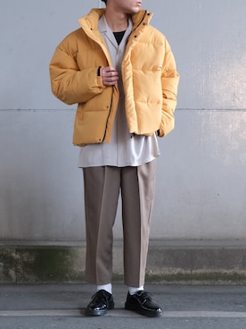 「JOKER（ジョーカー）のアイテム（ジャケット/アウター）」を使った、ざっきーさん（メンズ・178cm）の冬コーディネート