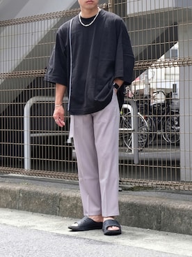 ざっきーさん（メンズ・178cm）の夏コーディネート