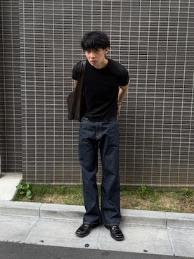 「H&M（エイチ・アンド・エム）のアイテム」を使った、taichiさん（メンズ・185cm）の夏コーディネート