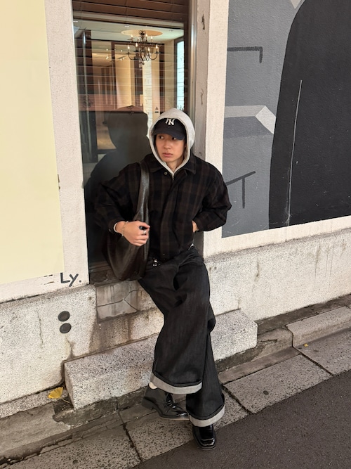 セール】heavyweight cropped zip hoodie/ヘビーウェイトクロップド