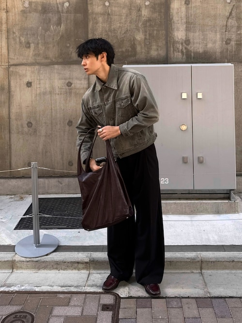 vintage wash denim jacket / ヴィンテージウォッシュデニムジャケット