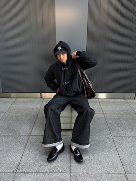 「アイテム（ジャケット/アウター）」を使った、taichiさん（メンズ・185cm）の秋コーディネート