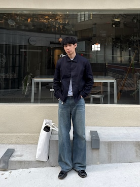 「COS（コス）のアイテム」を使った、taichiさん（メンズ・185cm）の冬コーディネート