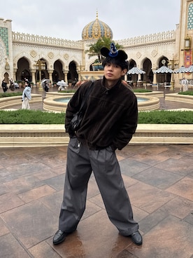 「アイテム（ジャケット/アウター）」を使った、taichiさん（メンズ・185cm）の秋コーディネート