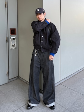 「アイテム（ジャケット/アウター）」を使った、taichiさん（メンズ・185cm）の秋コーディネート