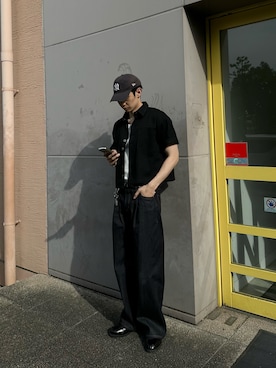 「EPNK（イーピーエヌケー）のアイテム」を使った、taichiさん（メンズ・185cm）の春コーディネート