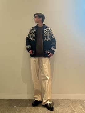 「アイテム（スウェット）」を使った、yumaさん（メンズ・170cm・20代）の冬コーディネート