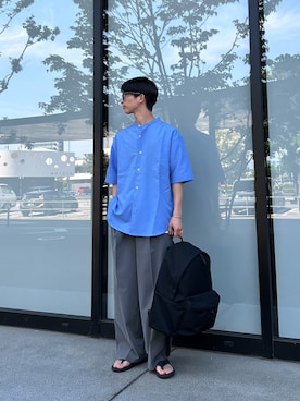 「STANDARD SUPPLY（スタンダードサプライ）のアイテム」を使った、SAITOさん（メンズ・170cm）の夏コーディネート