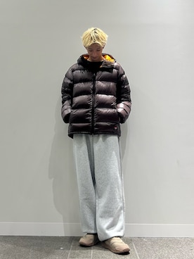「アイテム（スウェットパンツ）」を使った、yumaさん（メンズ・170cm・20代）の秋コーディネート