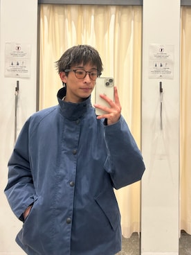 「URBAN RESEARCH DOORS（アーバンリサーチドアーズ）のLIFE STYLE TAILOR　マルチスペックコインローファー（ドレスシューズ）」を使った、yumaさん（メンズ・170cm）の冬コーディネート