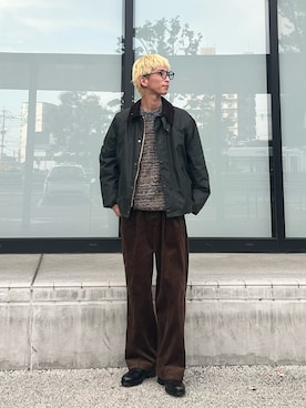 「アイテム（テーラードジャケット）」を使った、yumaさん（メンズ・170cm・20代）の秋コーディネート