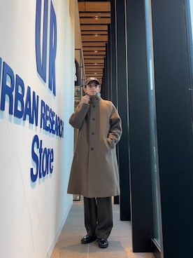 「ウールパンツ」｜yumaさん（メンズ・170cm）の秋コーディネート