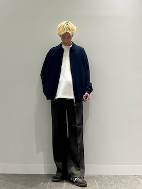 「URBAN RESEARCH（アーバンリサーチ）のアイテム（カーディガン/ボレロ）」を使った、yumaさん（メンズ・170cm）の秋コーディネート