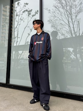 「LOTTO（ロット）のアイテム」を使った、yumaさん（メンズ・170cm）の春コーディネート