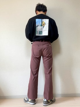 「kutir」｜あつとさん（メンズ・171cm）の春コーディネート