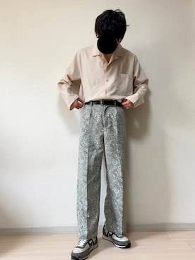 「kutir」｜あつとさん（メンズ・171cm）の春コーディネート